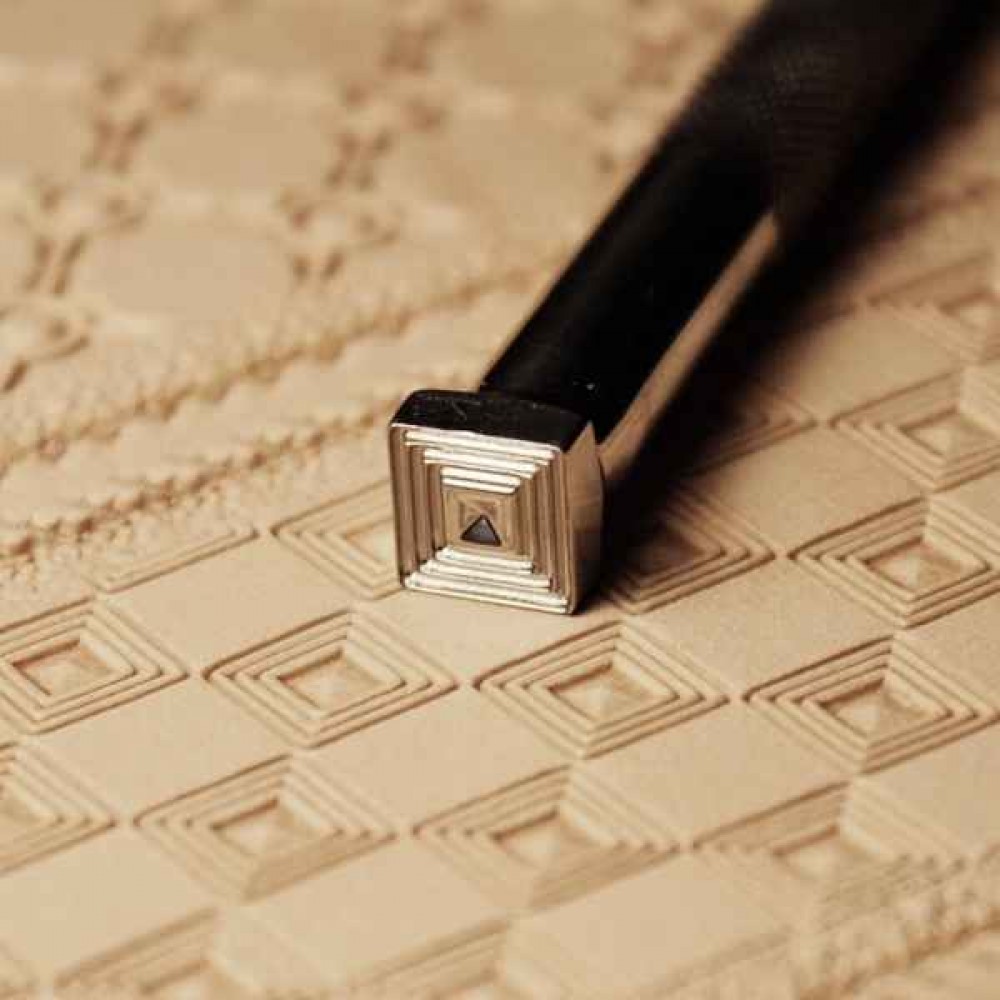 Leather stamp, leather craft tools, leathercraft tool, Geometric13